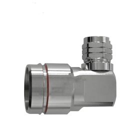 N Male Right Angle Rf Coaxial Connector For 7/8" Coaxial Feeder Cable