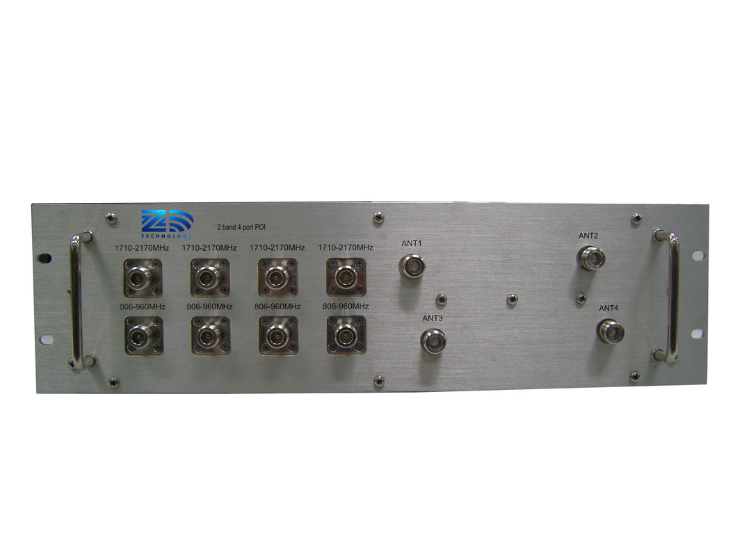 Gsm Antenna Combiner 1710 - 1880Mhz CDMA1920 - 2170Mhz 8 IN 4 OUT For Antenna Systems